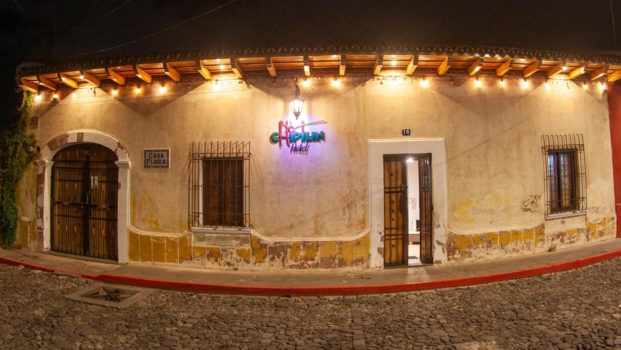 Auberge de jeunesse Hot Chipilin à Antigua Extérieur photo